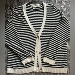 Striped cardigan